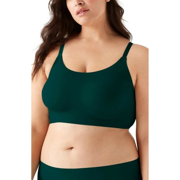 True & Co. Other - TRUE & CO True Body Lift Scoop Adjustable Strap Bra Full Cup Forest Green Large